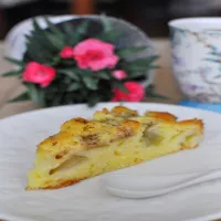 Szybkie ciasto z rabarbarem