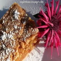 Szarlotka. Wegańska. Bezglutenowa.