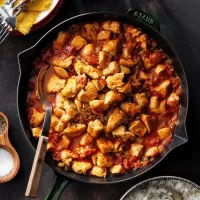 Przepis na Kurczaka creole z papryką i pomidorami