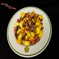 Płomiennica z patelni z ziemniakami