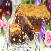 Brownie z masłem orzechowym