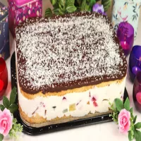 Galaretkowiec na biszkopcie