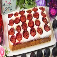 Proste ciasto ze śliwkami