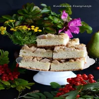 Ciasto drożdżowe z gruszkami od Ewy Wachowicz