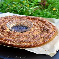 Drożdżówka do odrywania orzechowo-cynamonowa