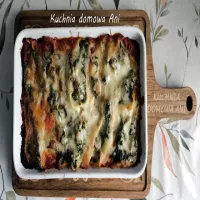 Makaronowe muszle nadziewane szpinakiem i ricottą