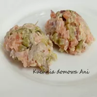 Tatar z wędzonego łososia