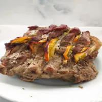 Pieczeń z karkówki z fenkułem i pomarańczą