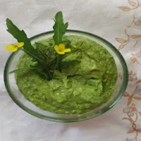 Pasta z rukoli i awokado