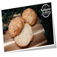 Rustykalne Bułeczki Orkiszowe do Burgerów (*SERIA FIT*)