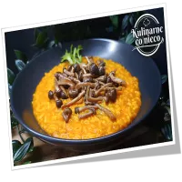 Dyniowe Risotto z Grzybami Shimeji (Cook4me Tefal - Multicooker)