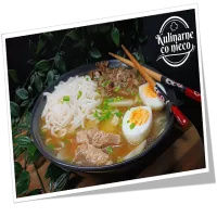 Lekki Ramen z Chudą Szynką (Cook4me Tefal - Multicooker)