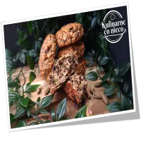 Fit Proteinowe Ciasteczka Orkiszowo-Pistacjowe (*SERIA FIT*)