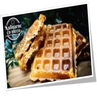 Wysokobiałkowe Fit Gofry Twarogowo-Marchewkowe (*SERIA FIT*)