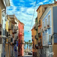 Villajoyosa, kolorowe miasteczko na Costa Blanca