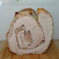 Rolada schabowa z boczkiem