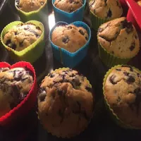 Muffiny z borówkami i czekoladą