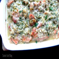 Szynka pieczona w mleczku kokosowym z koperkiem