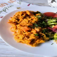 Makaron orzo z dynią