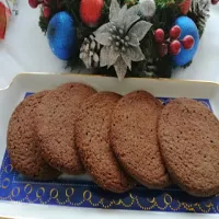 Wegańskie ciastka czekoladowo-migdałowe